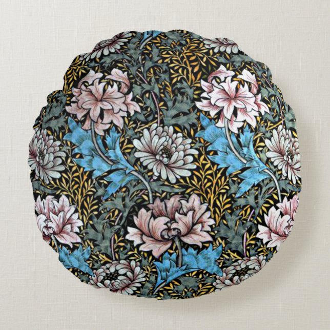 Ronds Chrysanthèmes coussins (Devant)