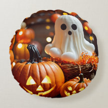 Coussins arrondis Spooktacular pour Halloween