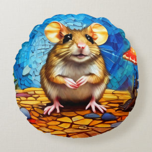 Ronds Coussins et coussins en mosaïque