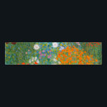 Ronds De Serviette Gustav Klimt - Jardin des fleurs<br><div class="desc">Jardin aux fleurs - Gustav Klimt en 1905-1907</div>
