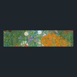 Ronds De Serviette Gustav Klimt - Jardin des fleurs<br><div class="desc">Jardin aux fleurs - Gustav Klimt en 1905-1907</div>