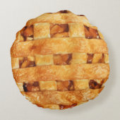 Ronds Funny Coussins de nouveautés Apple Pie (Dos)