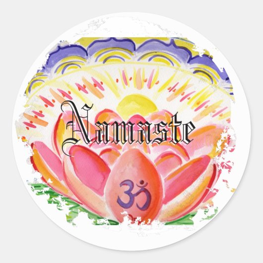 Rondtrekkers met verdringing ronde sticker (Voorkant)