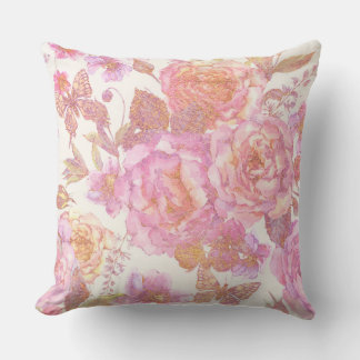  rondvliegende roze vlinder kussen