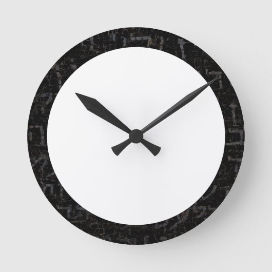 Rondvormig hebrew-tekstklok ronde klok (Voorkant)