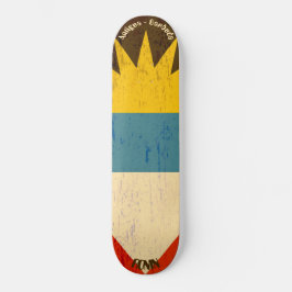 RONIN Antigua - Barbuda Apex Pro Vlag Skateboard