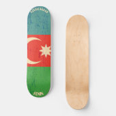RONIN Azerbeidzjan Apex Pro Vlag skateboard Deck (Voorkant)