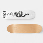 RONIN BRAND Snake Plan Whiteout Reverse SKATEBOARD (Horizontaal)