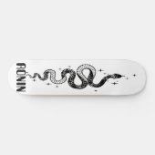 RONIN BRAND Snake Plan Whiteout Reverse SKATEBOARD (Horizontaal)