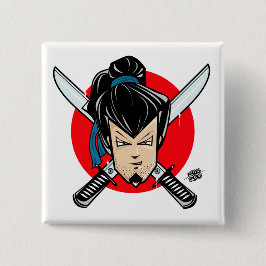 RONIN-knop Vierkante Button 5,1 Cm