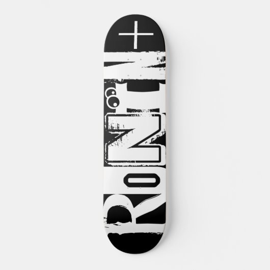 RONIN Legacy Ransom Lettres Street Deck Skateboard (Recto)