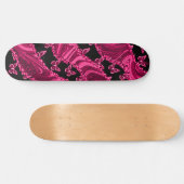 RONIN Pink Butterfly Silk skateboard (Horizontaal)