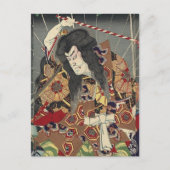 Ronin ridder Japanse ukiyo-e samoerai krijger Briefkaart (Voorkant)