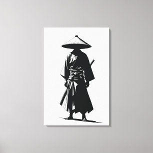 Ronin silencieux - Impression sur toile d'art mura
