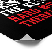 Ronnie Coleman Mr Olympia Workout Inspirerend Poster (Hoek)