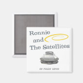 Ronnie en de satellieten magneet (Voorkant / Achterkant)