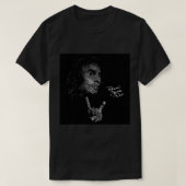 Ronnie James Dio Scribble Art AcrylBlock T-shirt (Design voorkant)