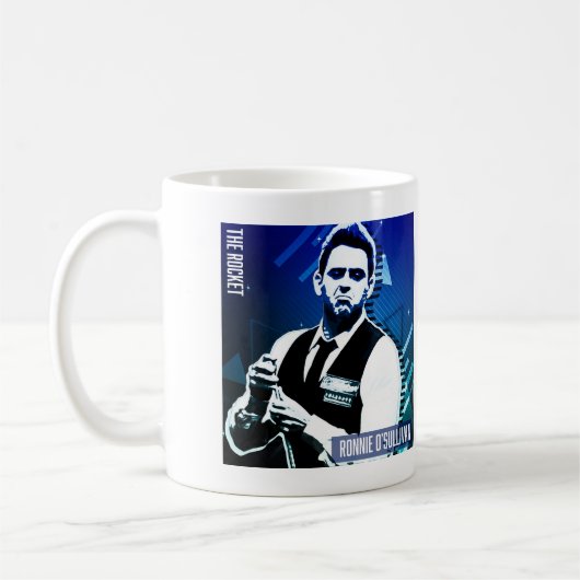 Ronnie O'Sullivan - Mug "La Rocket" (Gauche)