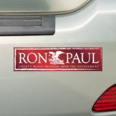 RonPaul2012 Bumpersticker (Op auto)