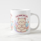Ronronnez plus, siffler moins Tasse de chat mignon (Droite)