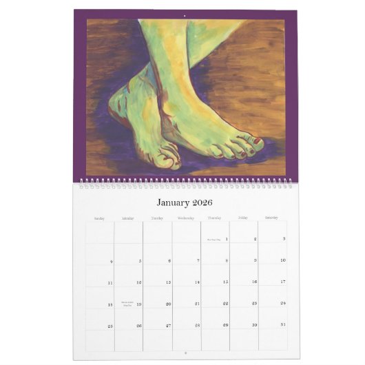 Ron's agenda kalender (Jan 2026)