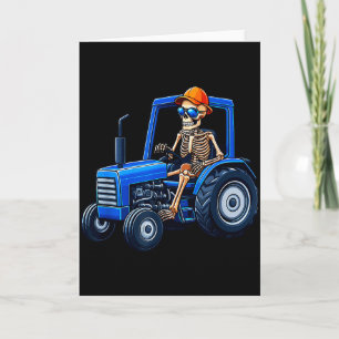 Röntgen Skelet Zonnebril Tractor Besturen Valentij Kaart