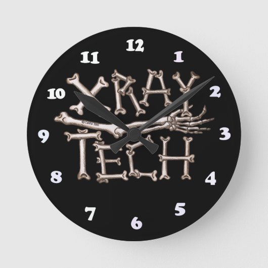 Röntgen Tech klok (Voorkant)