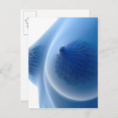 röntgenAfbeelding van de anatomie van de borst van Briefkaart (Voorkant / Achterkant)