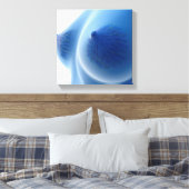 röntgenAfbeelding van de anatomie van de borst van Canvas Afdruk (Insitu (Slaapkamer))