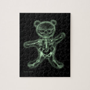 Röntgenfoto Teddybeer! Legpuzzel