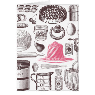 Röntgenfoto van patisserie Kaart