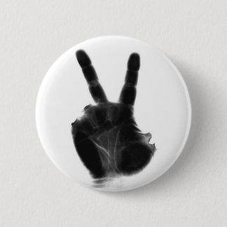 Röntgenfoto voor vredesaanmelding ronde button 5,7 cm