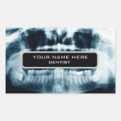 röntgenfoto's rechthoekige sticker (Voorkant)