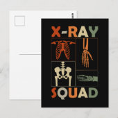 Röntgenskeleton Botten Radioloog Funny Radiology Briefkaart (Voorkant / Achterkant)