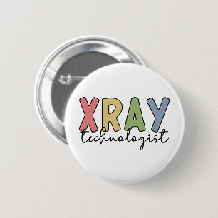 Röntgentechnologische radioloog Tech Radiology Gif Ronde Button 5,7 Cm