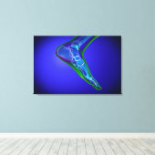 röntgenUitzicht van menselijke roet 1 Canvas Afdruk (Insitu (Houten vloer))