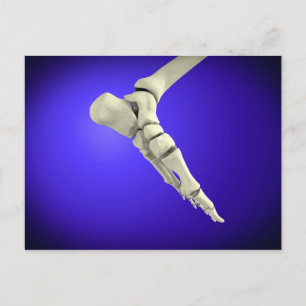 röntgenUitzicht van menselijke voet 2 Briefkaart