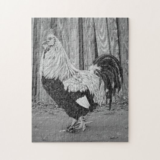 Roo de Kip Puzzel 11" x 14" (Verticaal)