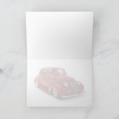  rood 1939 Coupe Verjaardag Bedankkaart (Binnen)