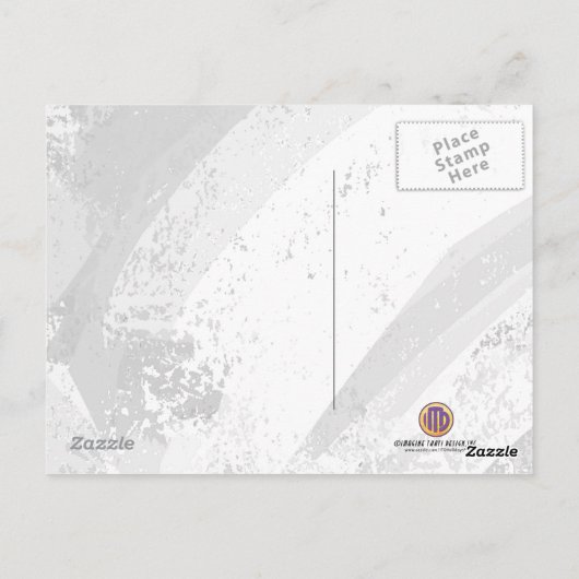 Rood 40 decennium van de verjaardag briefkaart (Achterkant)