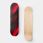 Rood aan het Abstract Ontwerp van het Punt Skateboard (Voorkant)