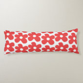 Rood aanlooppatroon lichaamskussen (Achterkant)
