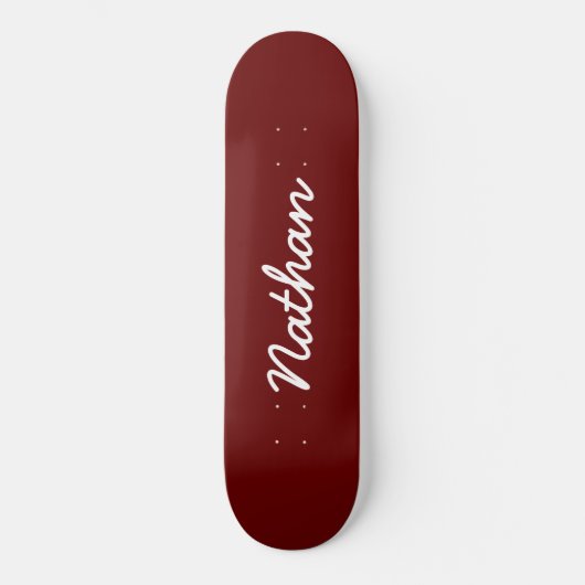 Rood aanpasbaar skateboard (Voorkant)