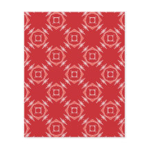 Rood Abstract Patroon 28.0 Scrapbook Papier