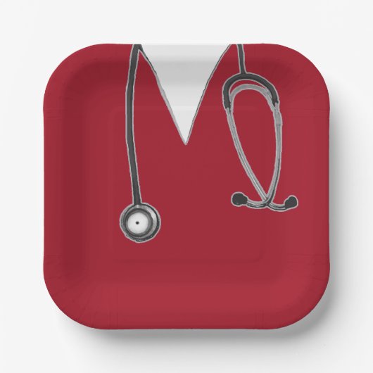 Rood Afstuderen van verpleegschool Bord (Voorkant)