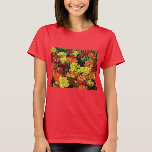 Rood anjer T-Shirt (Voorkant)