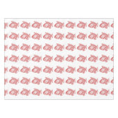 Rood Antiek anatomisch hart Tafelkleed (Voorkant (Horizontaal))