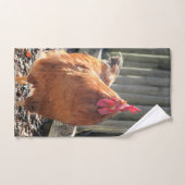 Rood Bad Handdoek (Handdoek)