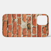 Rood baksteenwandtextuur grijze achtergrond. Abstr Case-Mate iPhone Case (Achterkant (horizontaal))