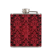 Rood behang 2 heupfles (Achterkant)